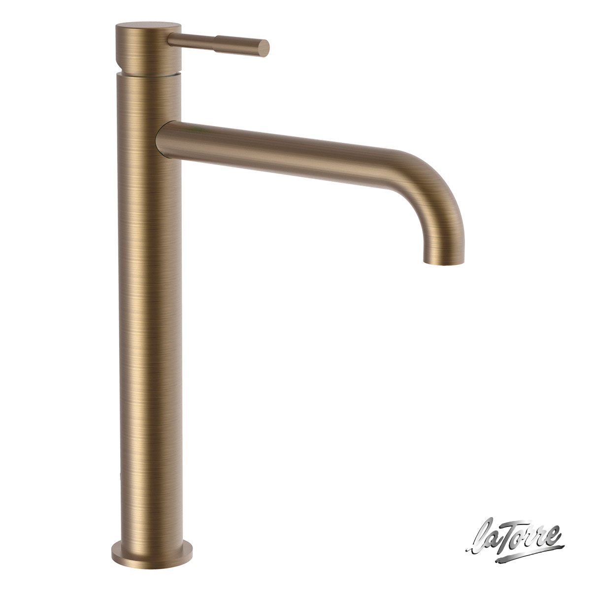 ΜΠΑΤ.ΝΙΠΤ.ΥΨΗΛΗ+ΒΑΛΒ.CLIC-CLAC TECH LA TORRE ANTIQUE BRASS