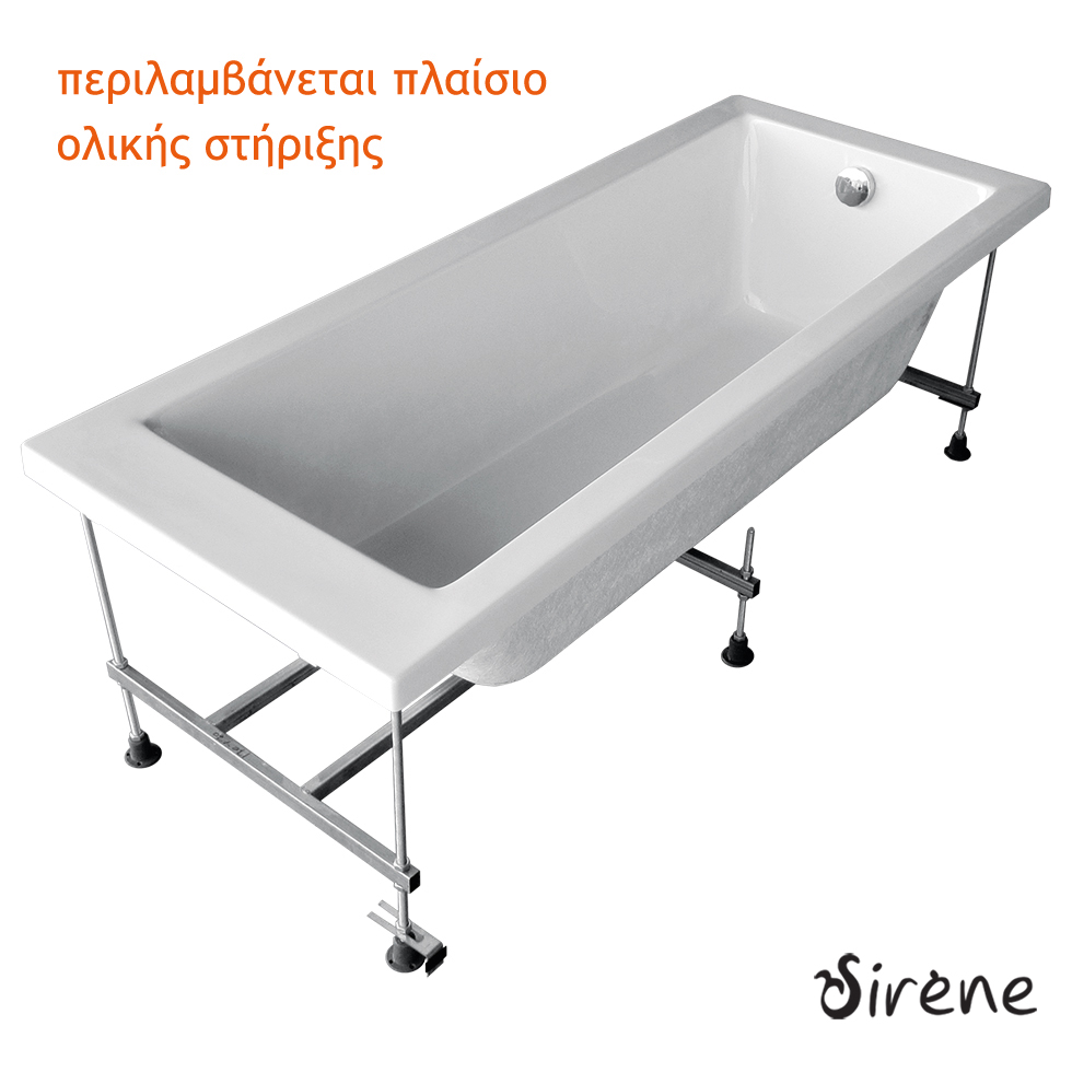 CUBIC ΥΔΡΟΜΑΣΑΖ (0.88HP-6 JET) 170x75 SIRENE