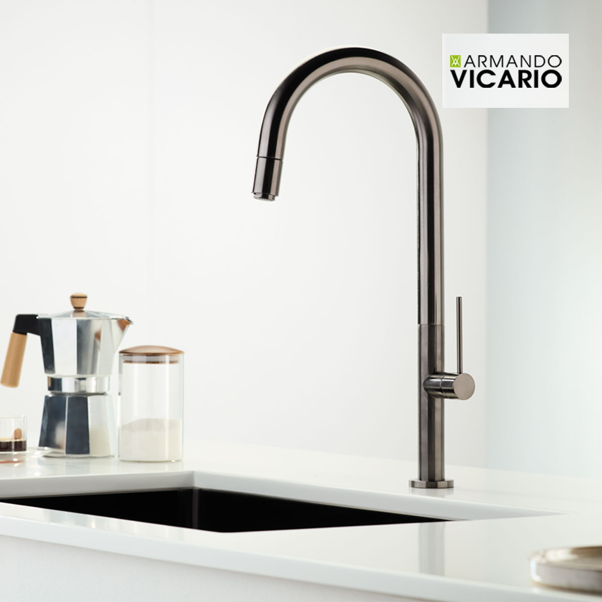 ΜΠΑΤ.ΝΕΡΟΧ. TOZO BLACK BRUSHED