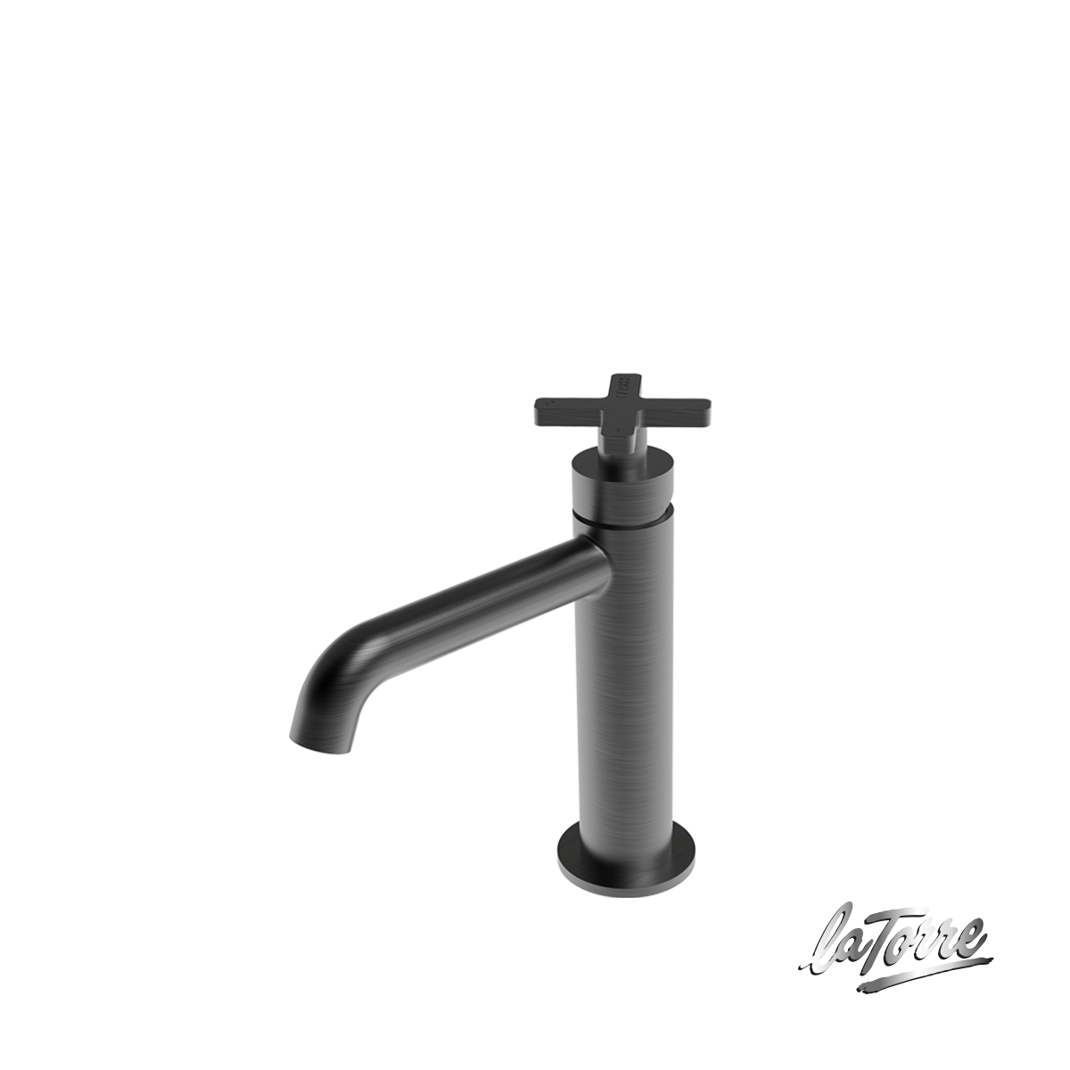 ΜΠΑΤ.ΝΙΠΤ.+ΒΑΛΒ.CLIC-CLAC ELLE CROSS LA TORRE BLACK BRUSHED