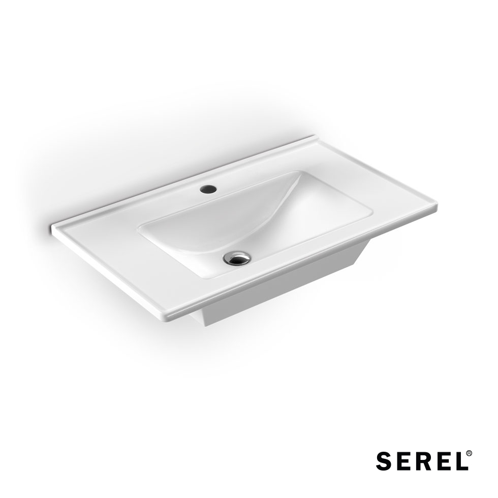 ΝΙΠΤΗΡΑΣ SLIM 80x46 (1 οπή) SEREL WHITE