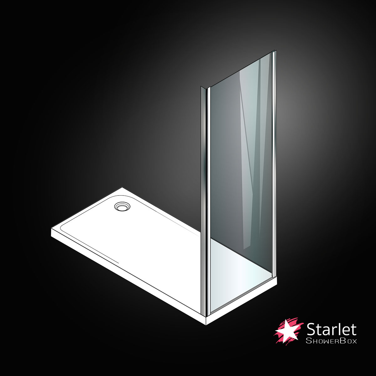 S.PANEL 70 (67-69εκ) STARLET CLEAR