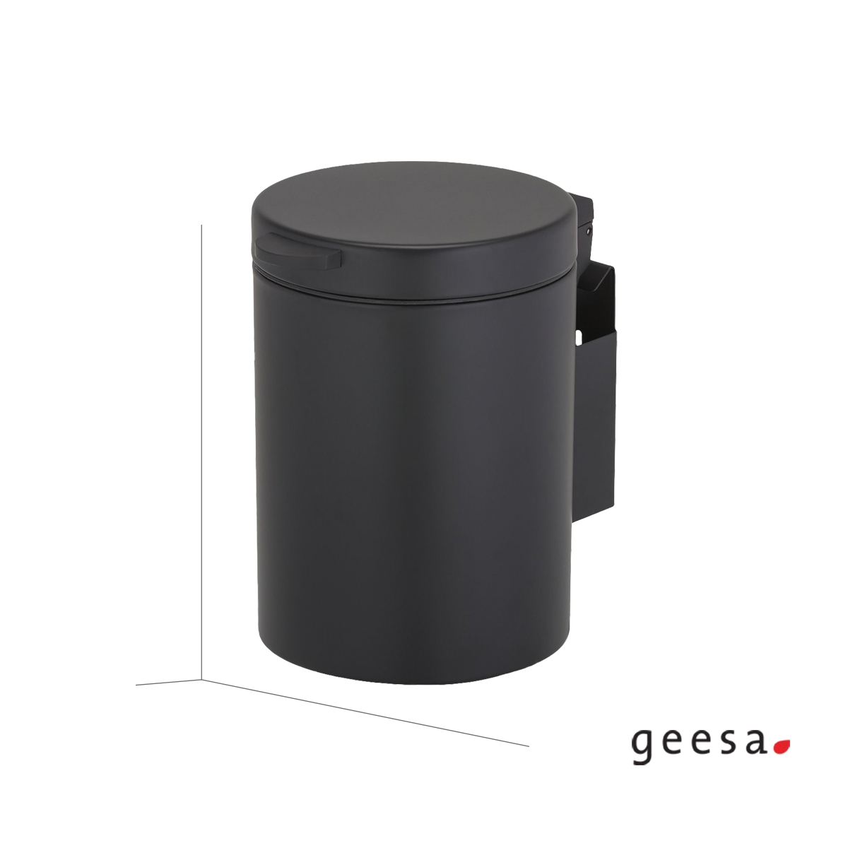 ΧΑΡΤΟΔΟΧ.ΕΠΙΤΟΙΧ.3L GEESA BLACK MATT