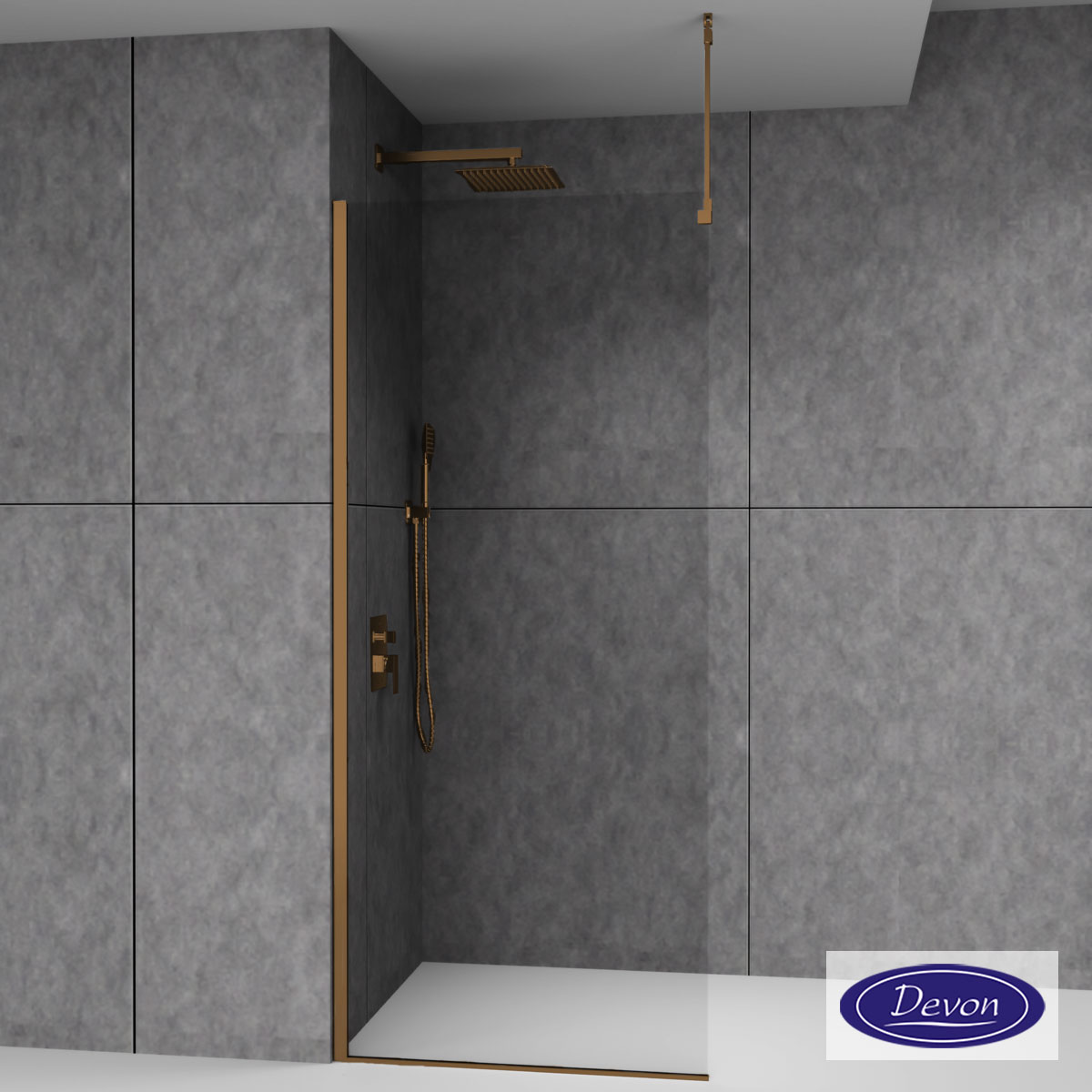 ΒΡΑΧΙΟΝΑΣ ΟΡΟΦΗΣ 100εκ. IWIS PVD BRONZE BRUSHED