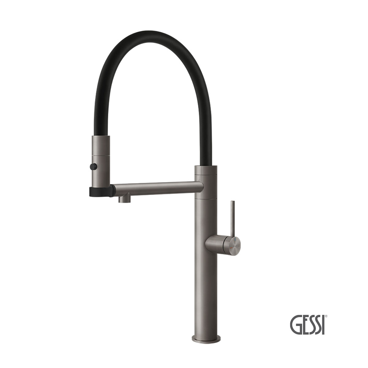 ΜΠΑΤ.ΝΕΡΟΧ. FLESSA GESSI STEEL BRUSHED