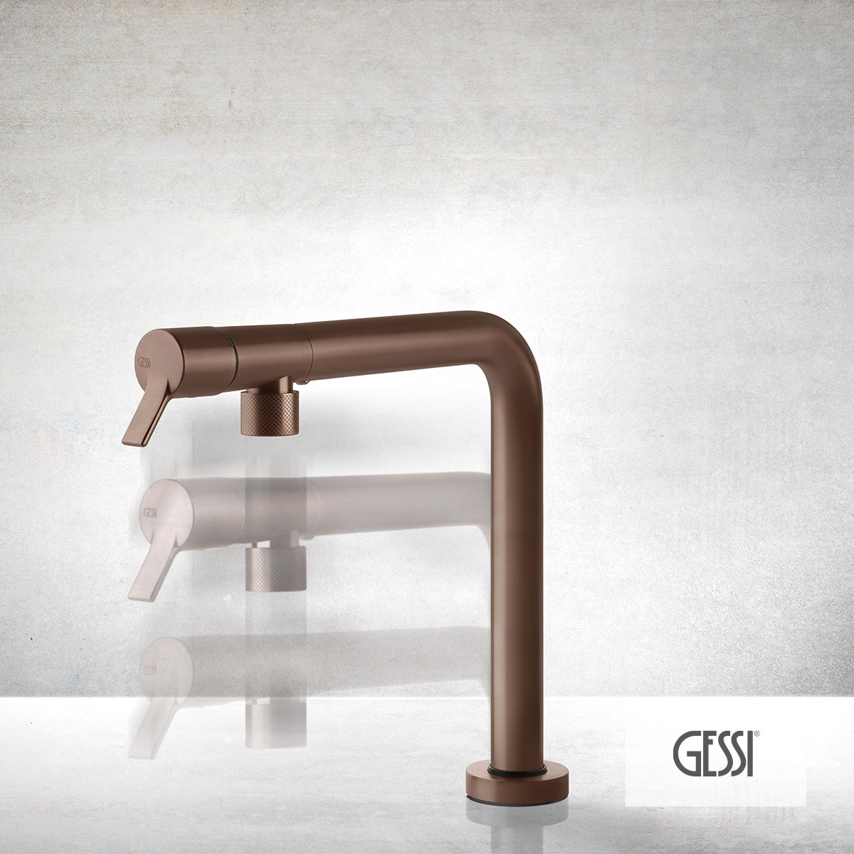 ΜΠΑΤ.ΝΕΡΟΧΥΤΗ SU & GIU GESSI COPPER BRUSHED PVD