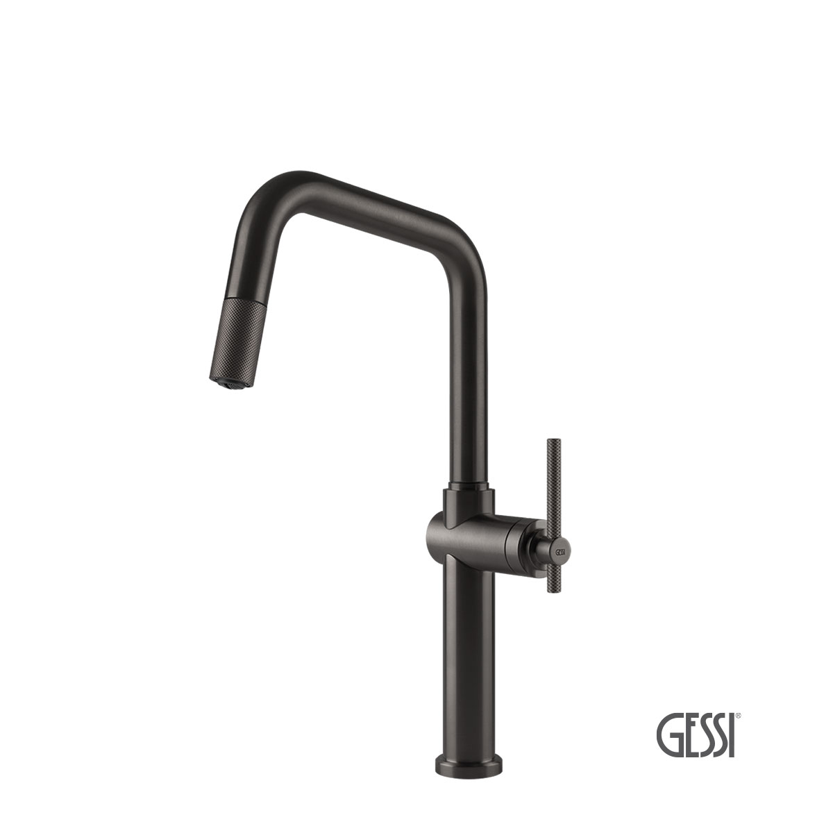 ΜΠΑΤ.ΝΕΡΟΧ. HABITO GESSI BLACK METAL BRUSHED PVD