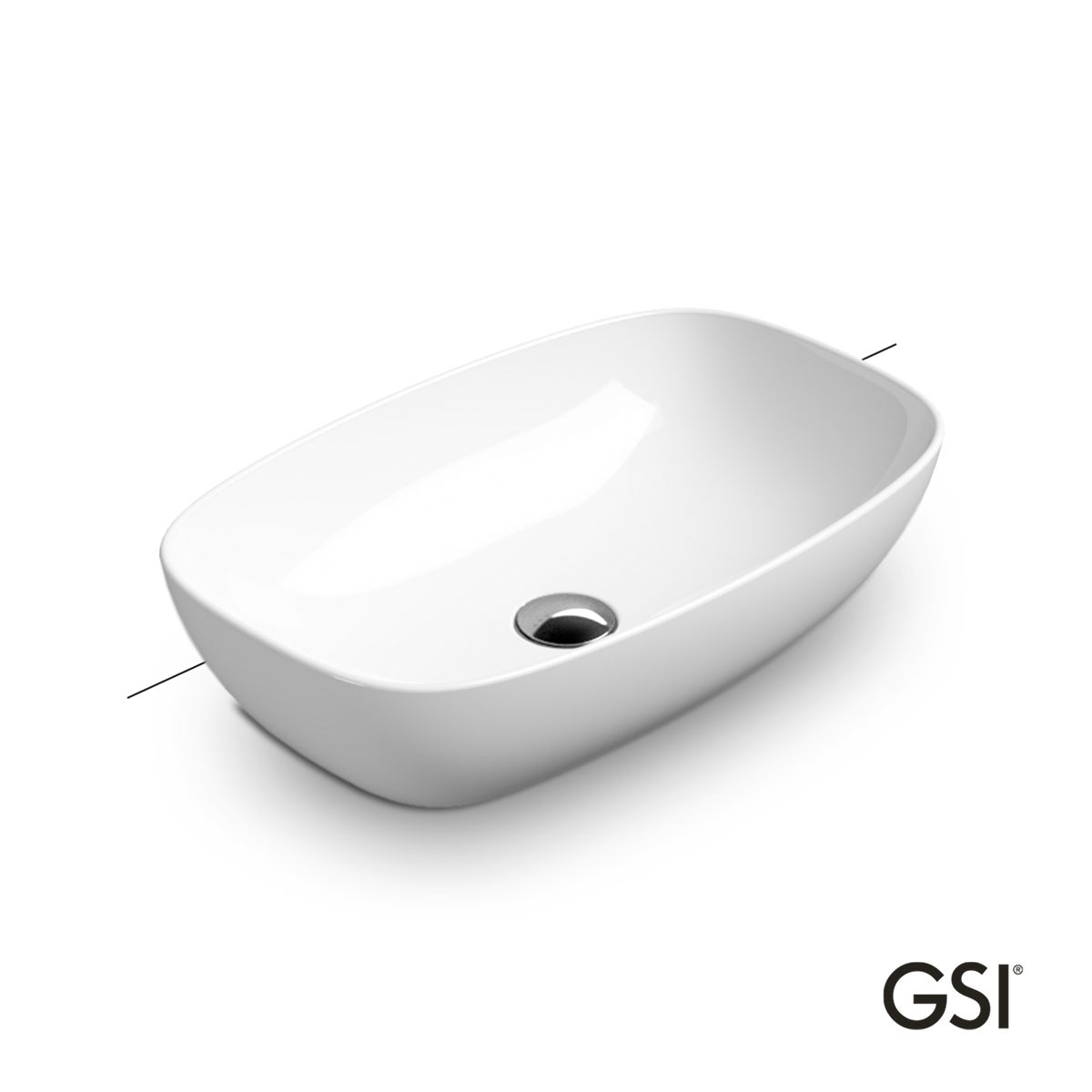 ΝΙΠΤΗΡΑΣ NUBES 60x38 GSI WHITE