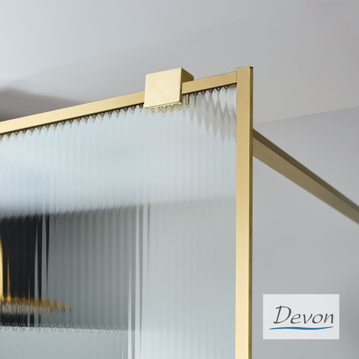 IWIS WALK-IN 76-78 H.200 FLUTED CLEAN PVD AISI304 GOLD BRUSHED