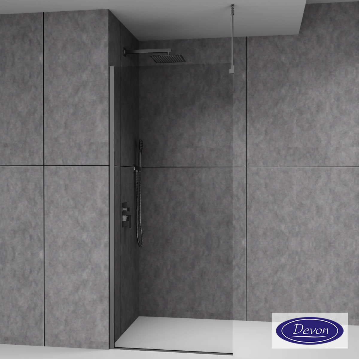 ΒΡΑΧΙΟΝΑΣ ΟΡΟΦΗΣ 100εκ. IWIS PVD BLACK BRUSHED