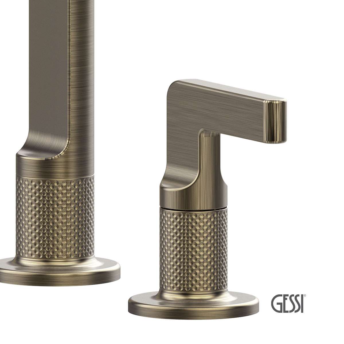 ΜΠΑΤ.ΝΕΡΟΧ. 3 ΟΠΩΝ INCISO GESSI ANTIQUE BRASS