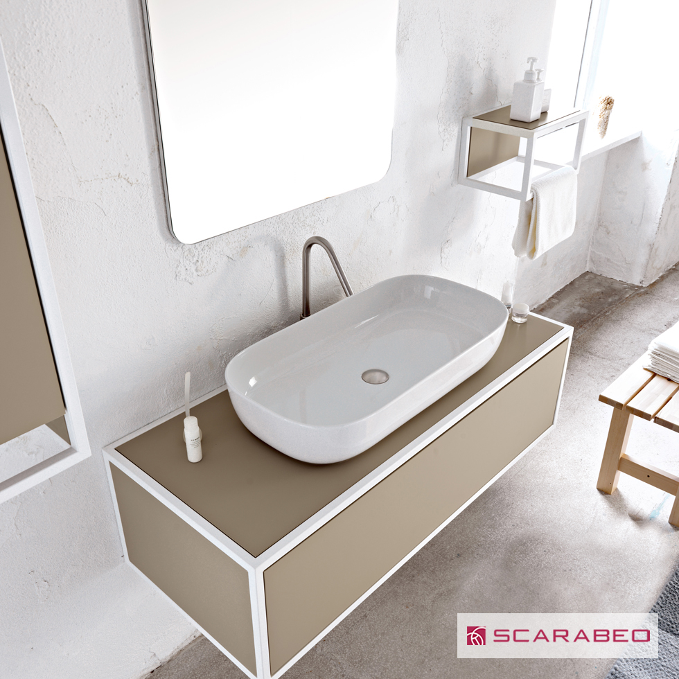 ΝΙΠΤΗΡΑΣ GLAM 76x39 SCARABEO WHITE