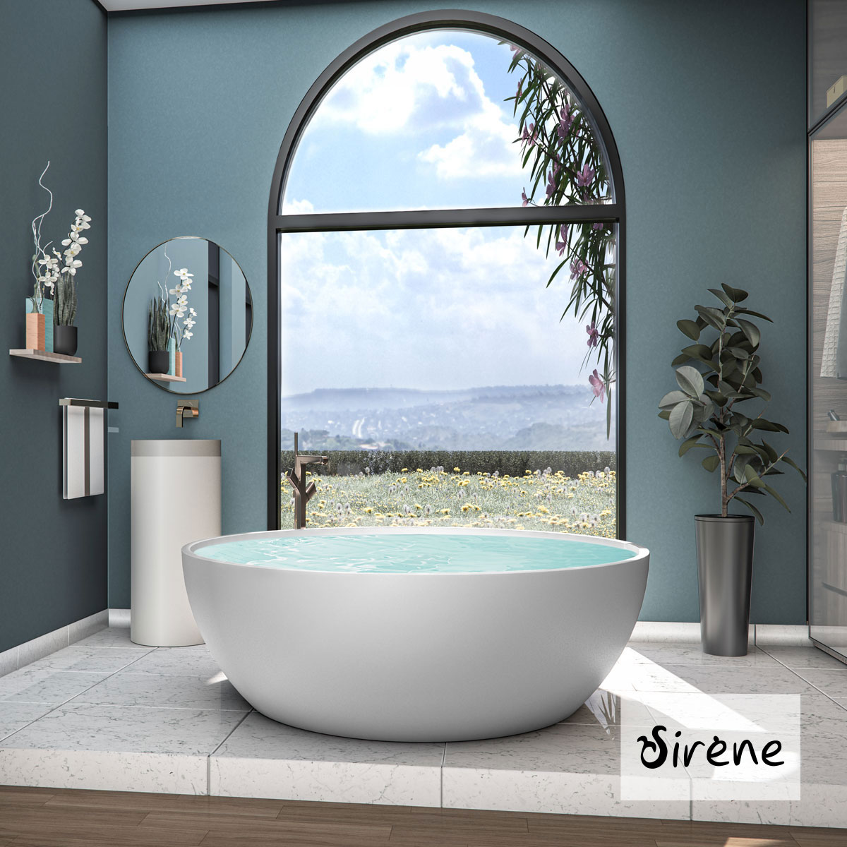 CUSCO ΜΠΑΝΙΕΡΑ FREESTD Φ153 SIRENE WHITE MATT