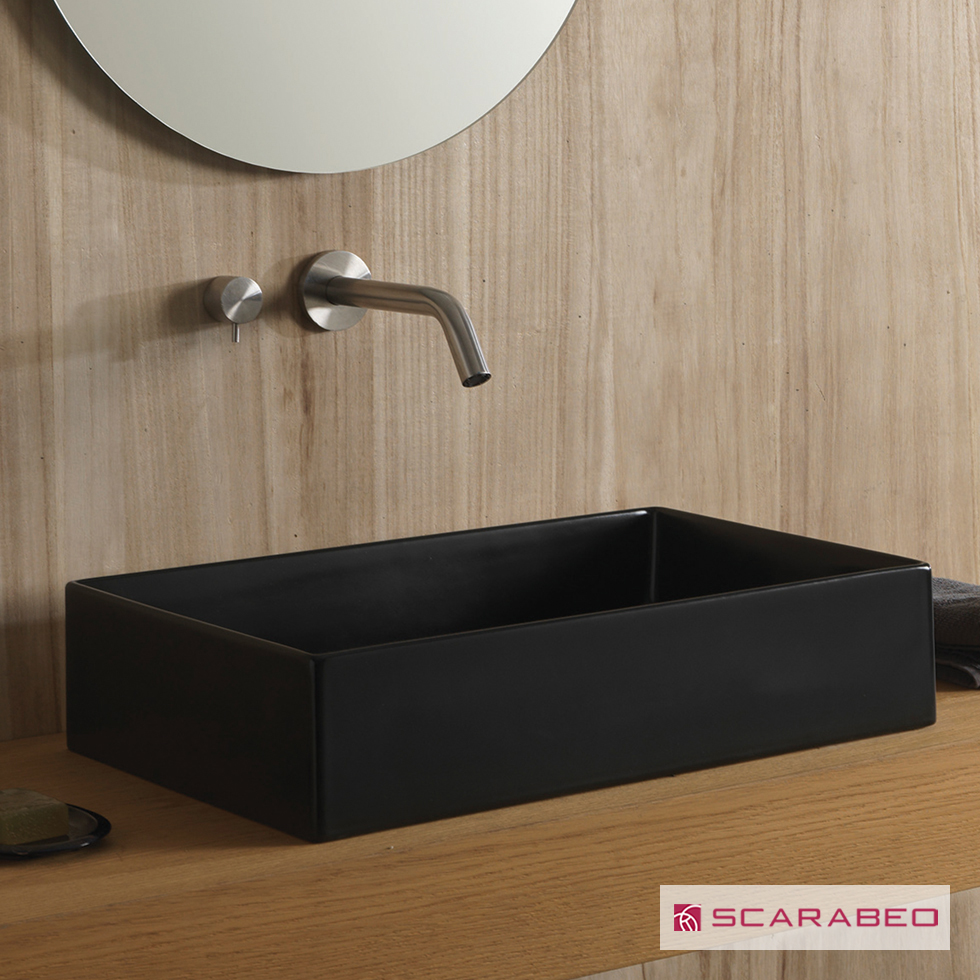 ΝΙΠΤΗΡΑΣ TEOREMA2.0 60x40 SCARABEO ARDESIA (BLACK MATT)