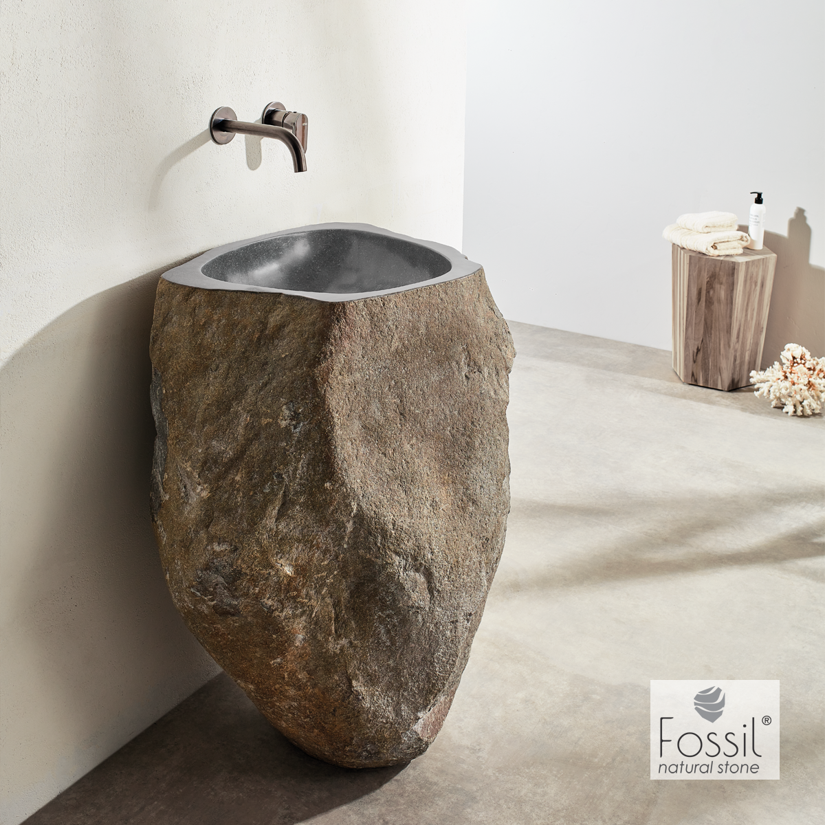 ΝΙΠΤ.ΠΕΤΡ.RIVERSTONE VERO Φ40-75 H.85-90 FOSSIL