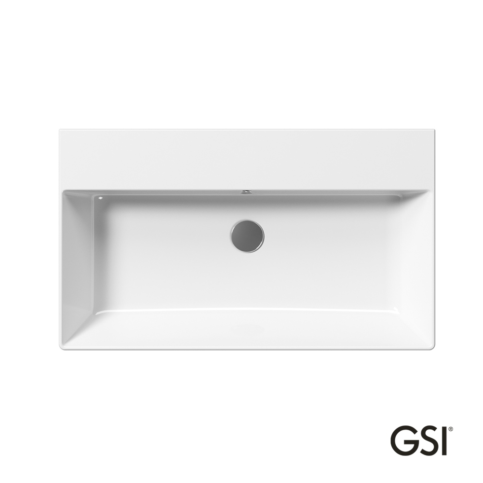 ΝΙΠΤΗΡΑΣ KUBE-X 80x47 (1 οπή+2 προχ.) GSI WHITE
