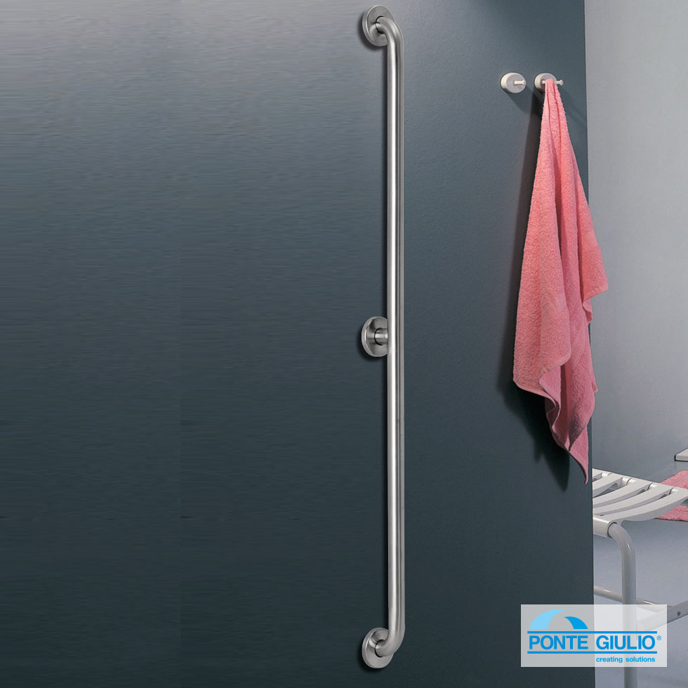 ΛΑΒΗ ΤΟΙΧΟΥ ΚΑΘΕΤΗ 140 CM ΑΜΕΑ INOX MAT