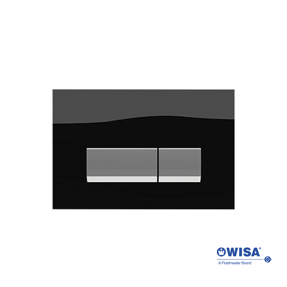 ΠΛΑΚΕΤΑ ΧΕΙΡΙΣΜΟΥ 8050439038 VIVENTE WISA BLACK GLASS