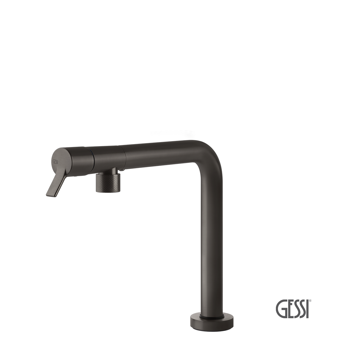 ΜΠΑΤ.ΝΕΡΟΧΥΤΗ SU & GIU GESSI BLACK METAL BRUSHED PVD