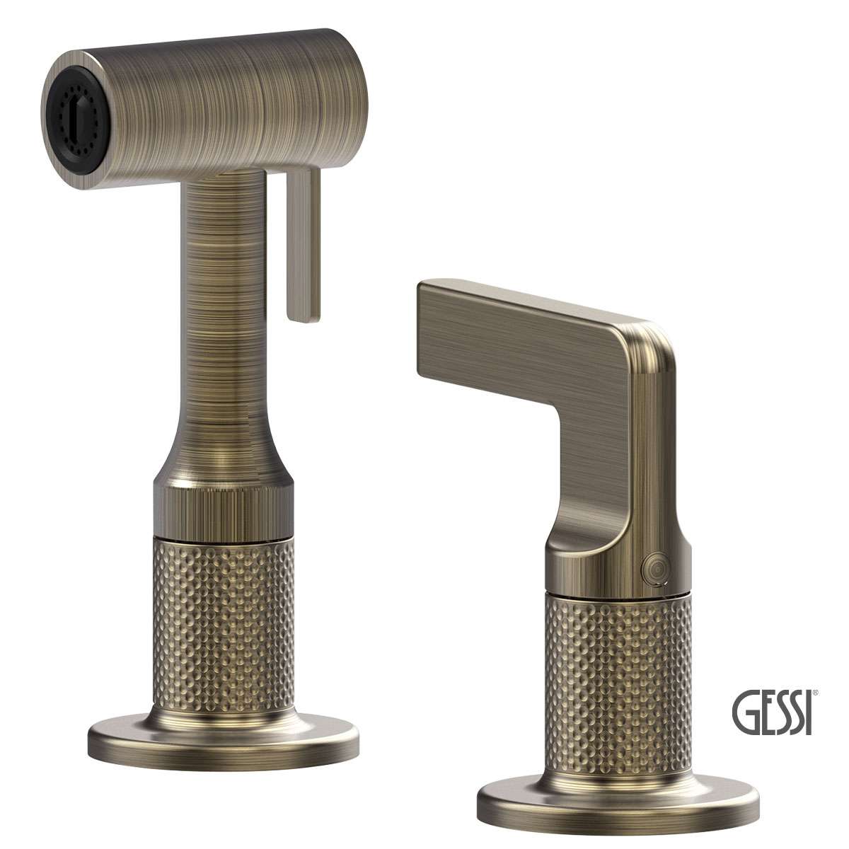 ΜΠΑΤ.ΝΕΡΟΧ. 4 ΟΠΩΝ INCISO GESSI ANTIQUE BRASS