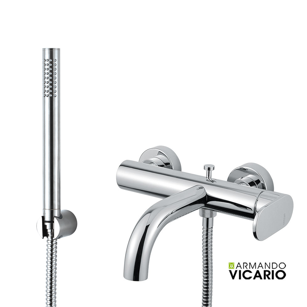 ΜΠΑΤ.ΛΟΥΤΡΟΥ SLIM VICARIO CHROME