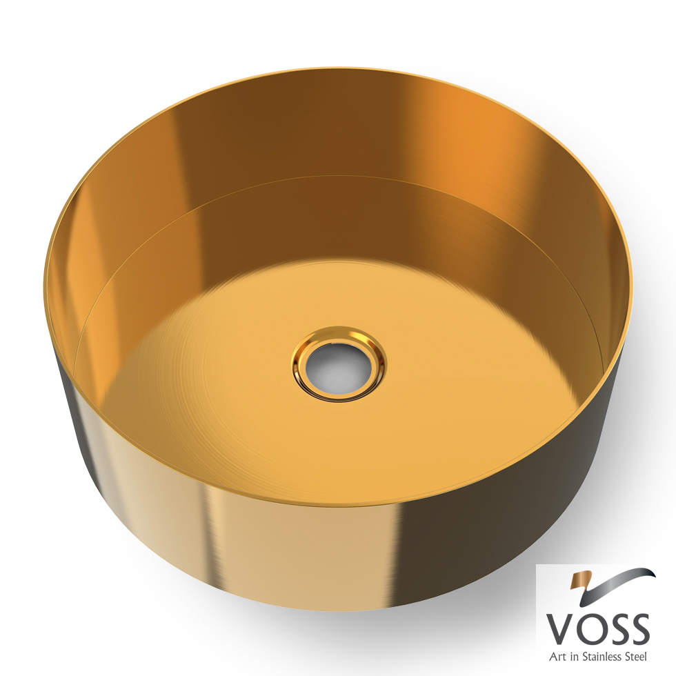 ΝΙΠΤΗΡΑΣ MILO Φ40 VOSS INOX PVD BRUSHED GOLD