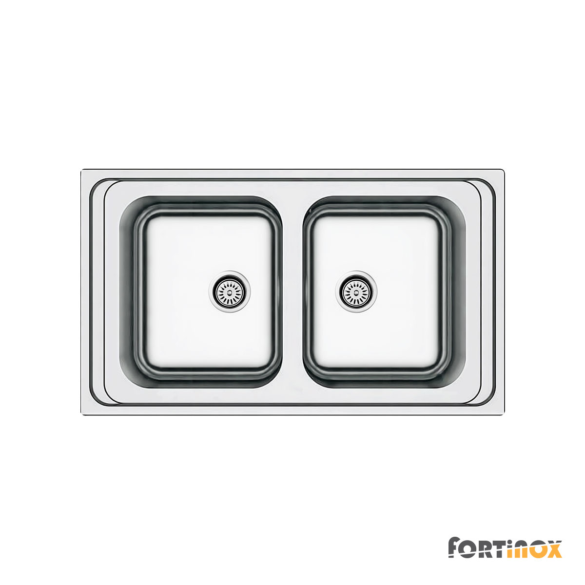 ΝΕΡΟΧΥΤΗΣ ARENA 86x50 FORTINOX INOX ΛΕΙΟ