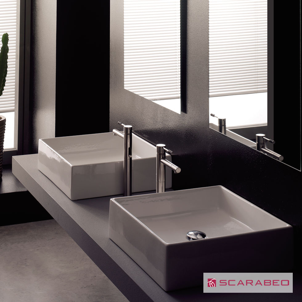 ΝΙΠΤΗΡΑΣ TEOREMA/40 39x39 SCARABEO WHITE