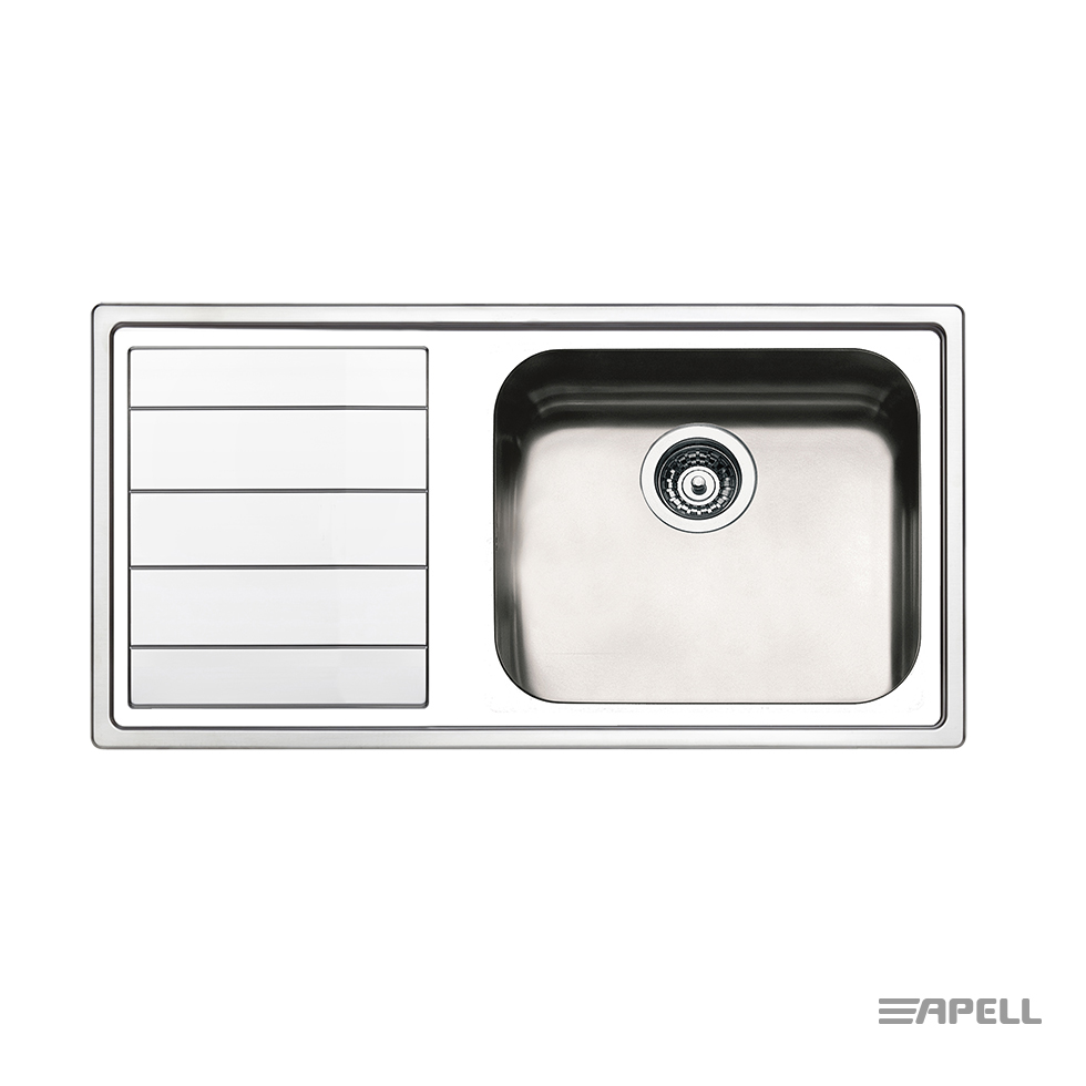ΝΕΡΟΧΥΤΗΣ LINEAR 100x50 APELL INOX ΛΕΙΟ