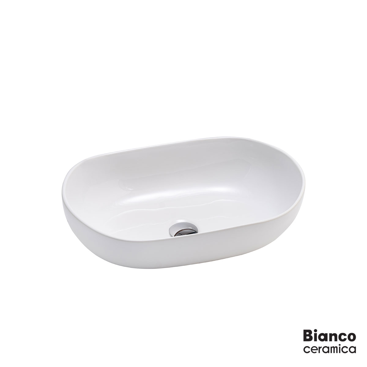 ΝΙΠΤΗΡΑΣ LOOP 57,5x36,5 BIANCO CERAMICA WHITE