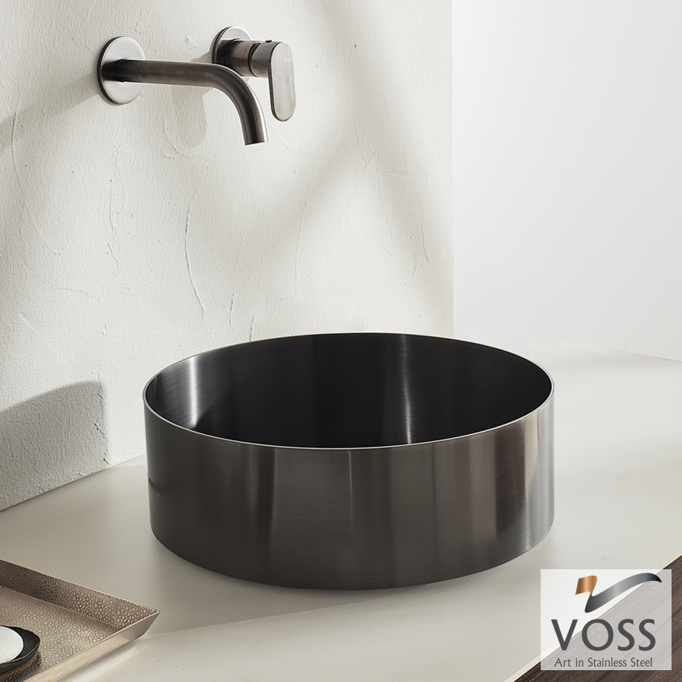 ΝΙΠΤΗΡΑΣ MILO Φ40 VOSS INOX PVD BLACK BRUSHED