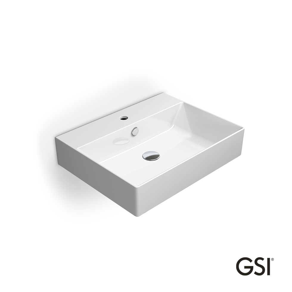 ΝΙΠΤΗΡΑΣ KUBE-X 60x47 (1 οπή+2 προχ.) GSI WHITE