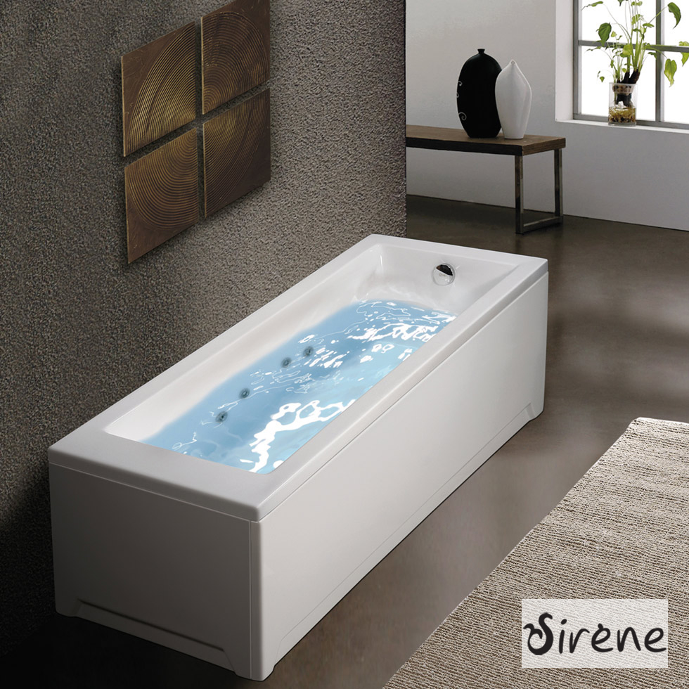 CUBIC ΥΔΡΟΜΑΣΑΖ (0.88HP-6 JET) 180x80 SIRENE