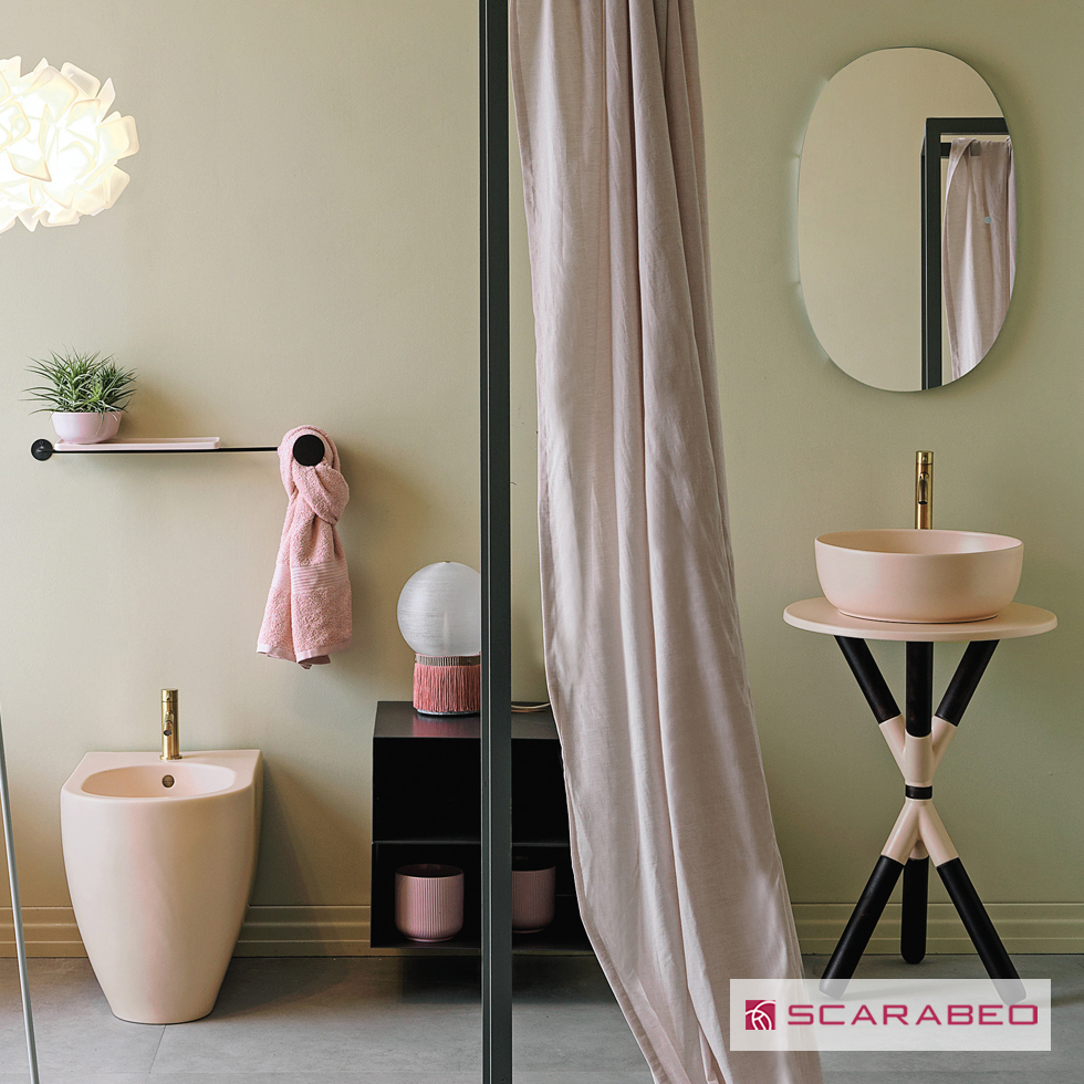 ΝΙΠΤΗΡΑΣ GLAM Φ39 SCARABEO ANTIQUE PINK (ROSA)