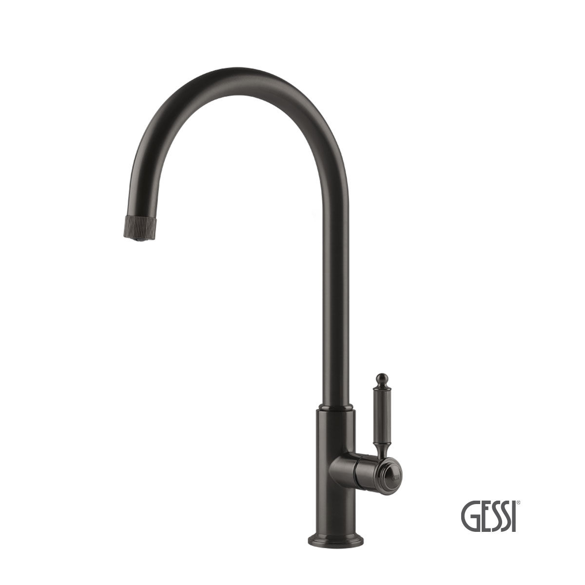 ΜΠΑΤ.ΝΕΡΟΧ. VENTI20 GESSI BLACK METAL BRUSHED PVD