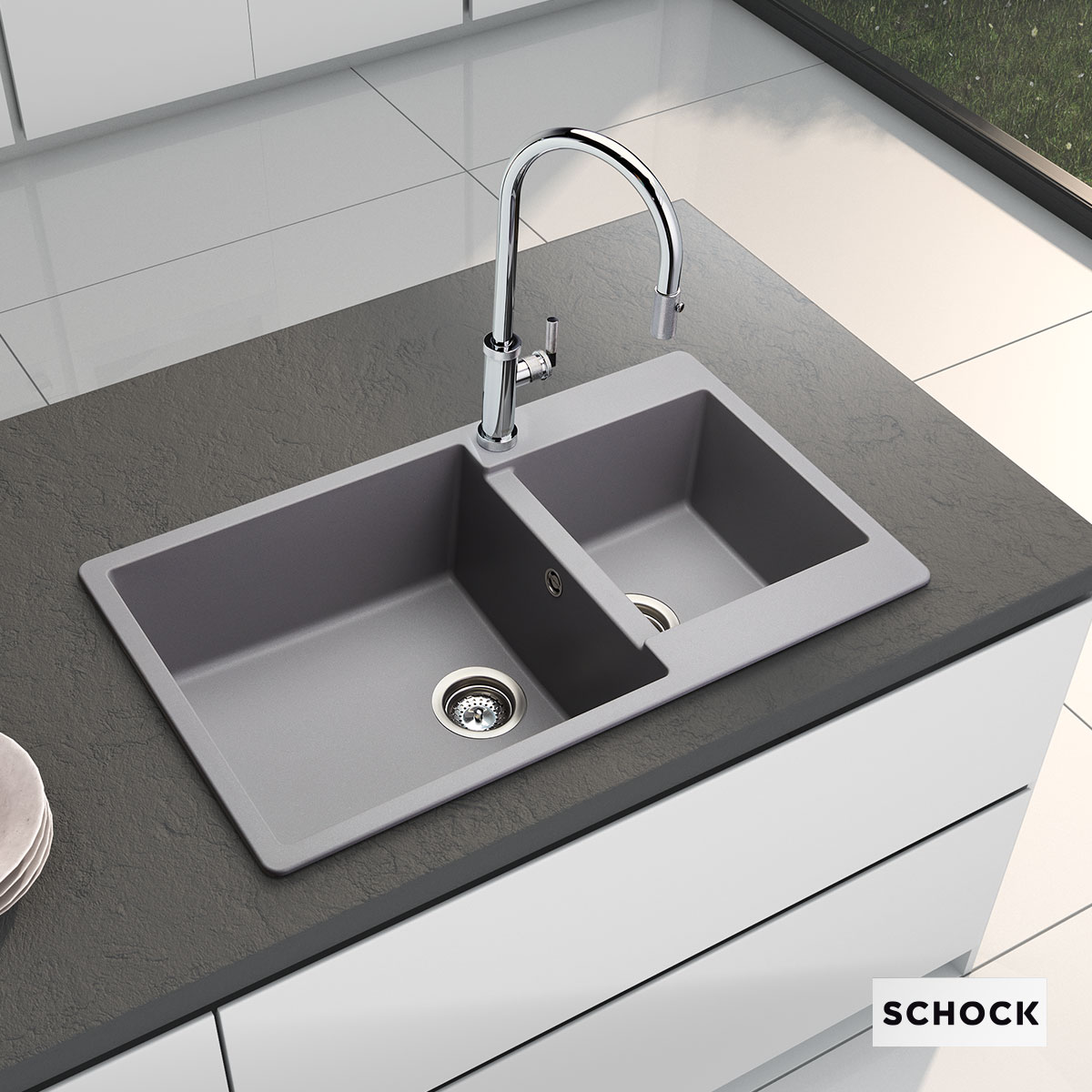 ΝΕΡΟΧ.ELEMENT 86x50 SCHOCK CRISTALITE CROMA GR