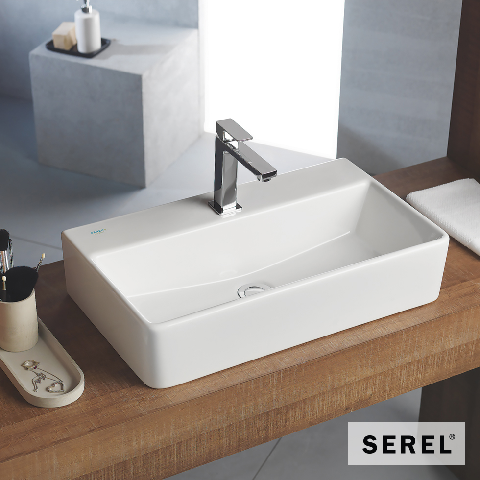 ΝΙΠΤΗΡΑΣ TETRA 60x42 (1 οπή) SEREL WHITE