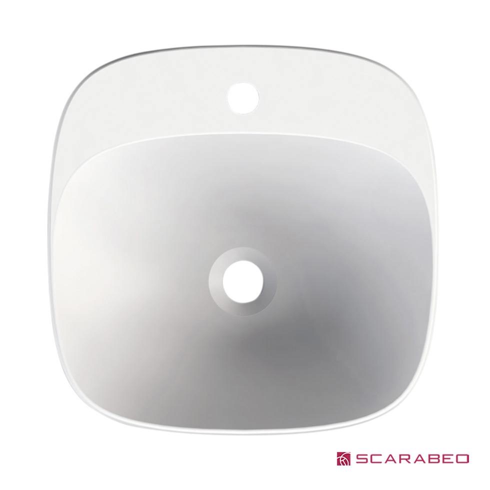 ΝΙΠΤΗΡΑΣ MOON 42x42 (1 οπή) SCARABEO WHITE