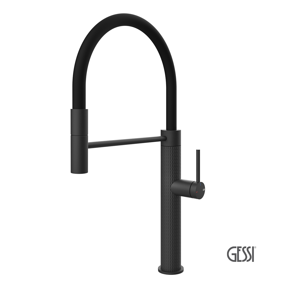 ΜΠΑΤ.ΝΕΡΟΧ.ΕΛΑΤΗΡΙΟΥ GESSI INOX316 BLACK MATT
