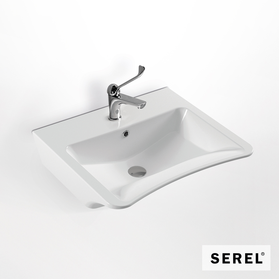 ΝΙΠΤΗΡΑΣ AMEA 67,5 x 55,5 SEREL WHITE