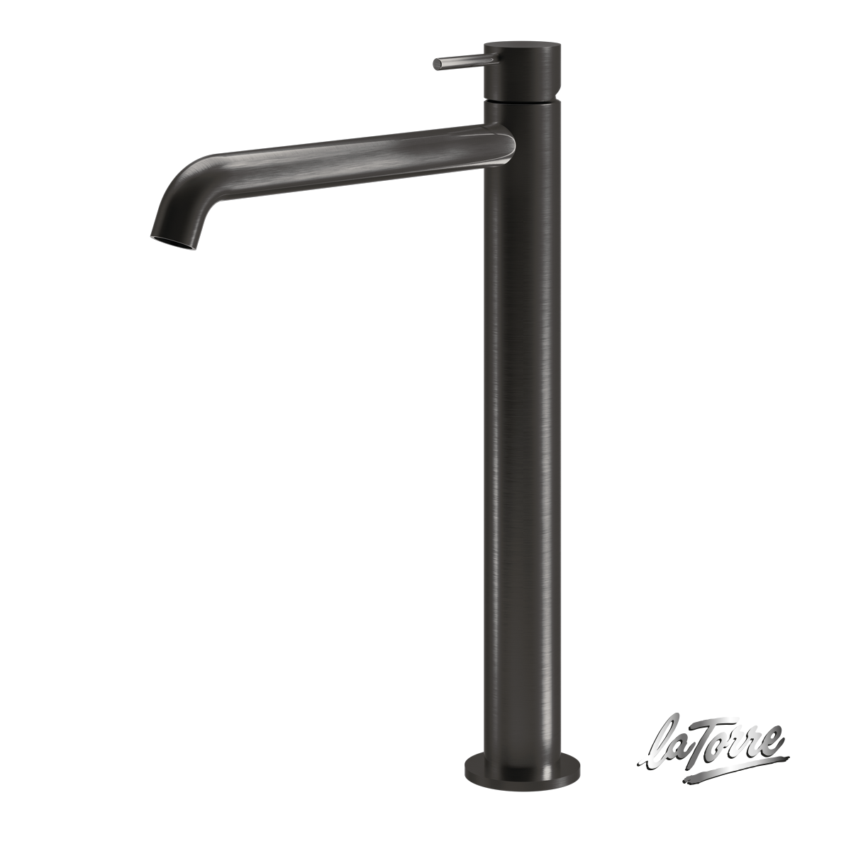 ΜΠΑΤ.ΝΙΠΤ.ΥΨΗΛΗ+ΒΑΛΒ.CLIC-CLAC ELLE316 PVD BLACK BRUSHED