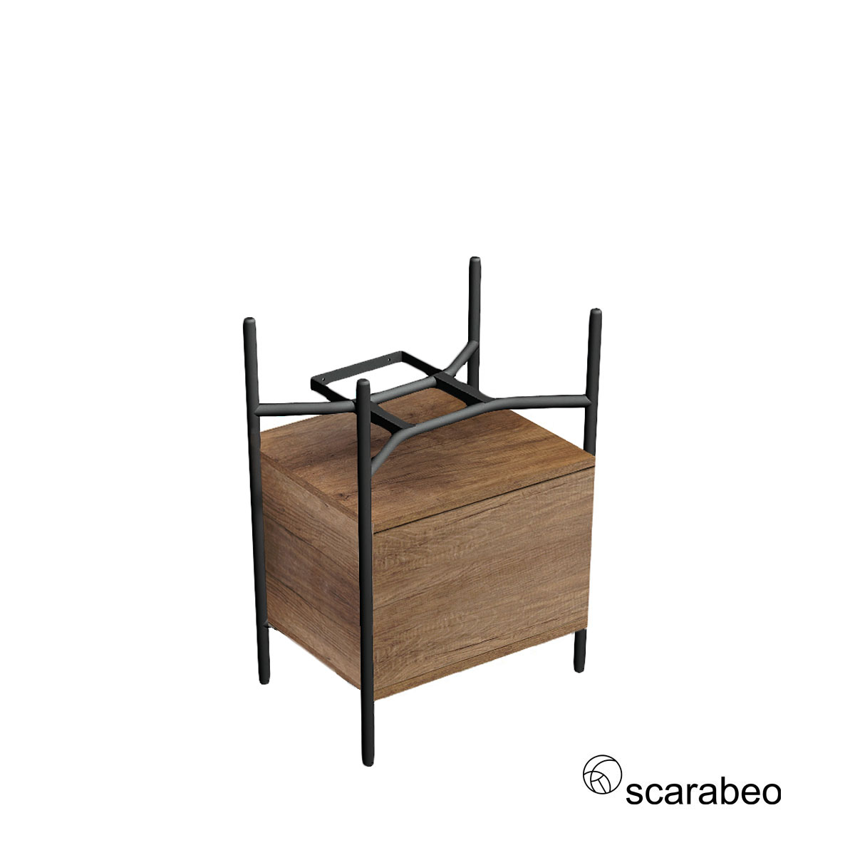 ΕΠΙΠΛΟ ΜΠΑΝ.LAILA 2701-NROP ΜΕ ΣΥΡΤΑΡΙ 2711-89 SCARABEO