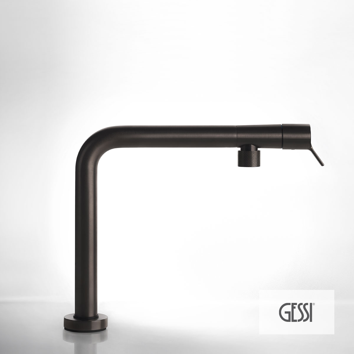 ΜΠΑΤ.ΝΕΡΟΧΥΤΗ SU & GIU GESSI BLACK METAL BRUSHED PVD
