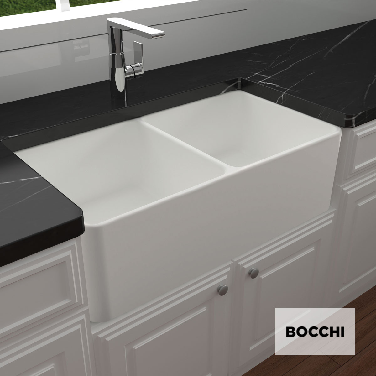 ΝΕΡΟΧ.ΕΠΙΚΑΘ. 84x46 ΔΙΠΛΗΣ ΟΨΗΣ BOCCHI WHITE