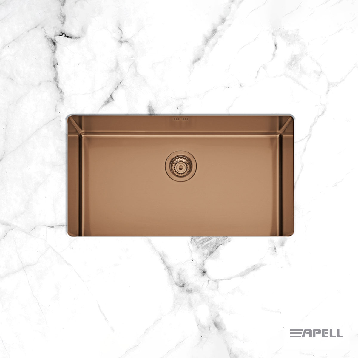 ΝΕΡΟΧΥΤΗΣ ΥΠΟΚ/ΝΟΣ METAMORFOSI 75x44 APELL PVD COPPER