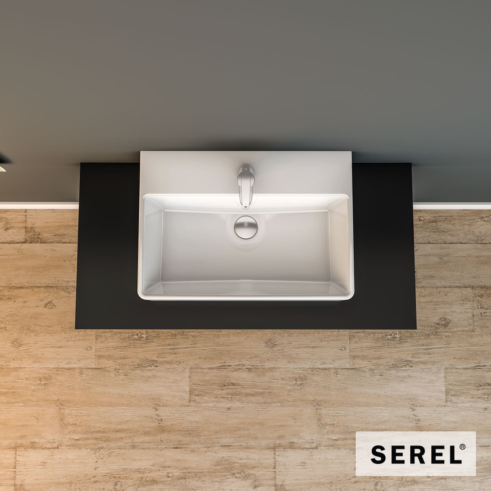 ΝΙΠΤΗΡΑΣ TETRA 60x42 (1 οπή) SEREL WHITE