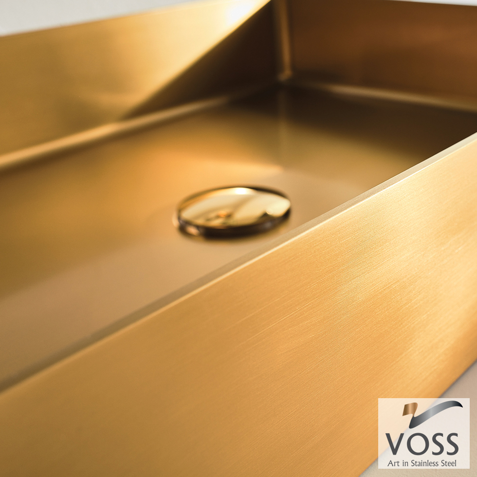 ΝΙΠΤΗΡΑΣ ALDO 55x38 VOSS INOX PVD BRUSHED GOLD