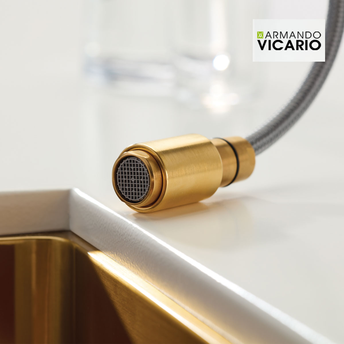 ΜΠΑΤ.ΝΕΡΟΧ. TOZO BRUSHED GOLD