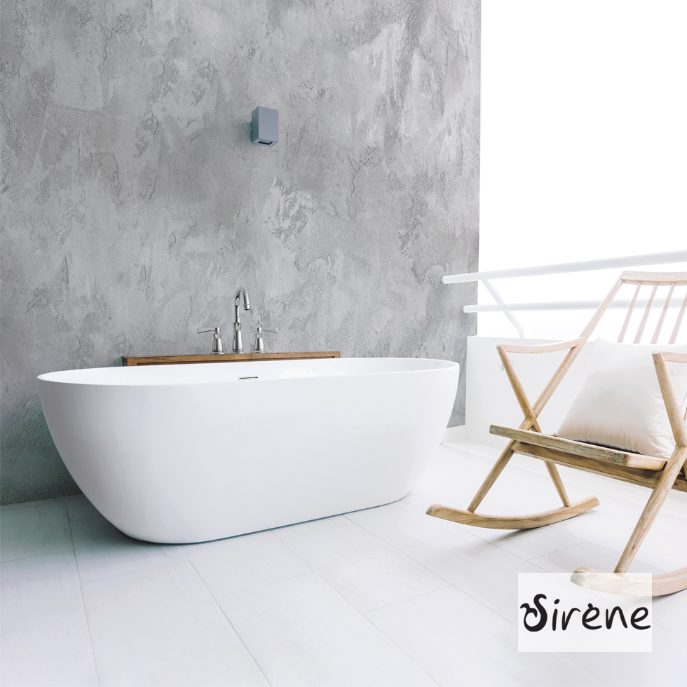 CUSCO ΜΠΑΝΙΕΡΑ FREESTD 155x75 SIRENE WHITE MATT