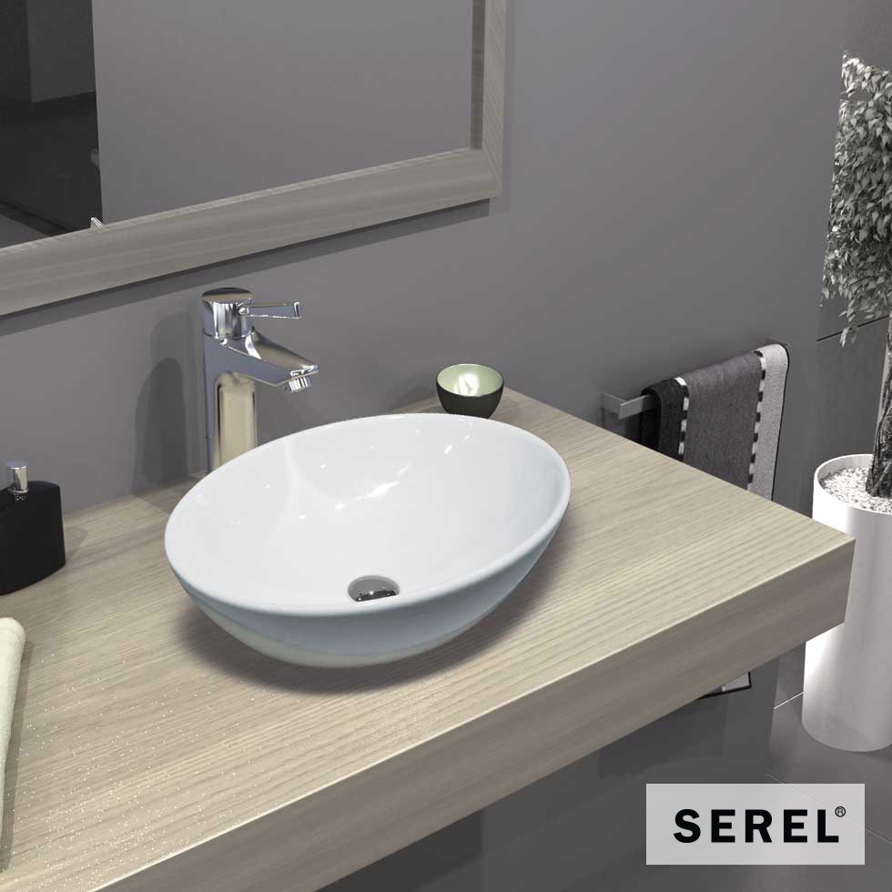 ΝΙΠΤΗΡΑΣ 55x41 SEREL WHITE